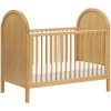 Bondi 3-in-1 Convertible Crib with Toddler Bed Conversion Kit in Honey