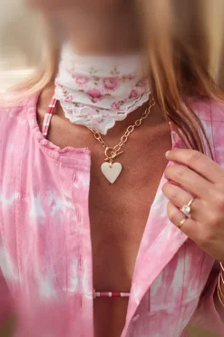 Bone Heart Necklace