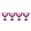 Boston Berry Champagne / Dessert Bowl in Berry, Set of 4