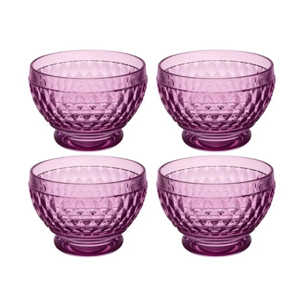 Boston Berry Individual Bowl in Berry, Set of 4