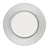 Boston Buffet Plate Pair in Clear, Set of 2