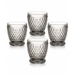 Boston DOF / Tumbler in Clear, Set of 4