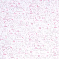 Boston Zip Baby Onesie in Strawberry ice Cream Pink
