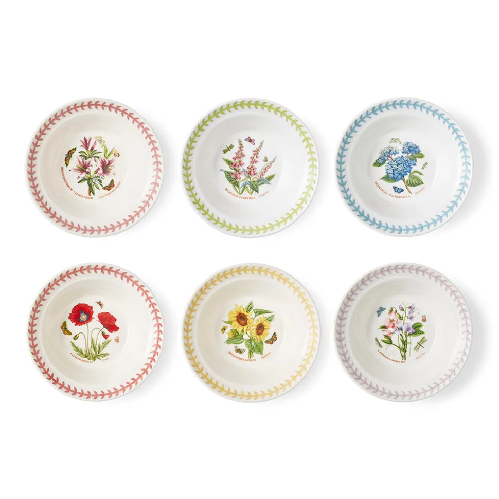 Botanic Garden Meadow Oatmeal Bowls, Set of 6