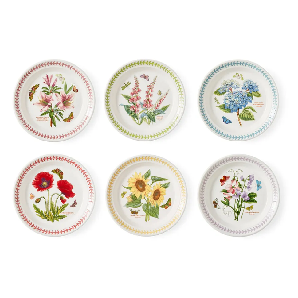 Botanic Garden Meadow Side Plates, Set of 6