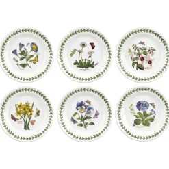 Botanic Garden Side Plates, Set of 6