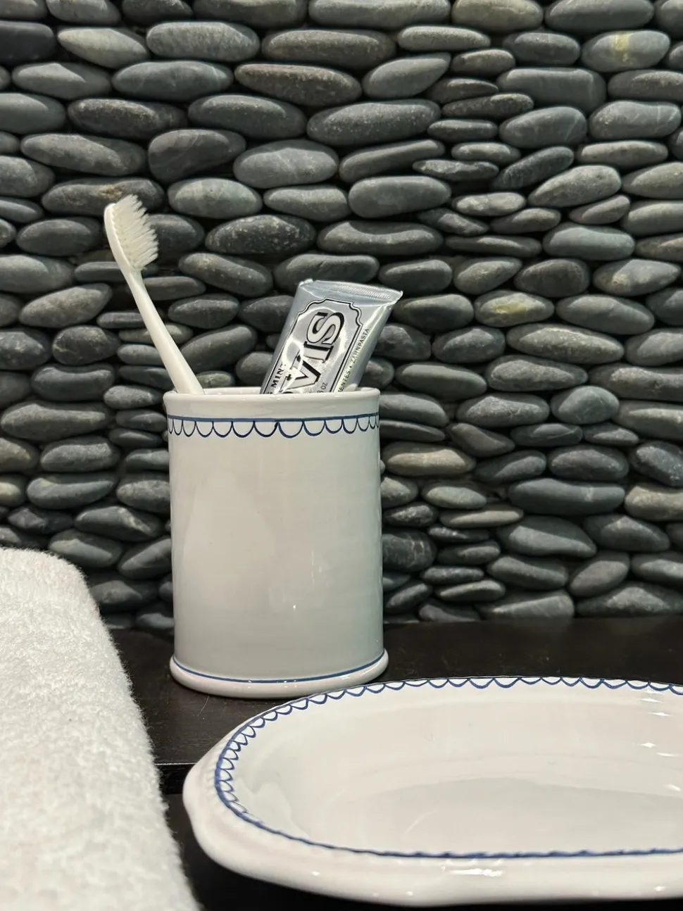 Bouclette Tumbler in Blue