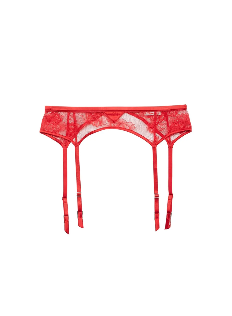 Bouquet Lace Garter Belt