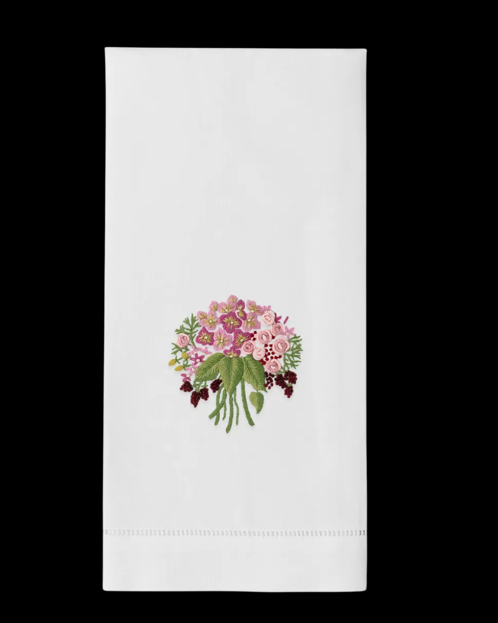 Bouquet Pink Hand Towel