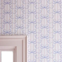 Bow & Stripe Wallpaper