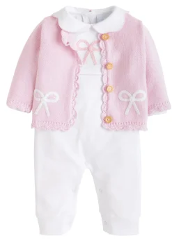 Bow Crochet Playsuit