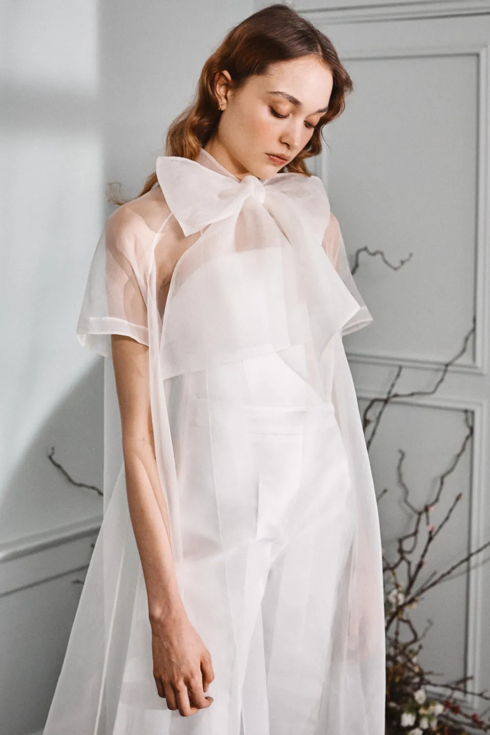Bow Jacket Floor-Length
