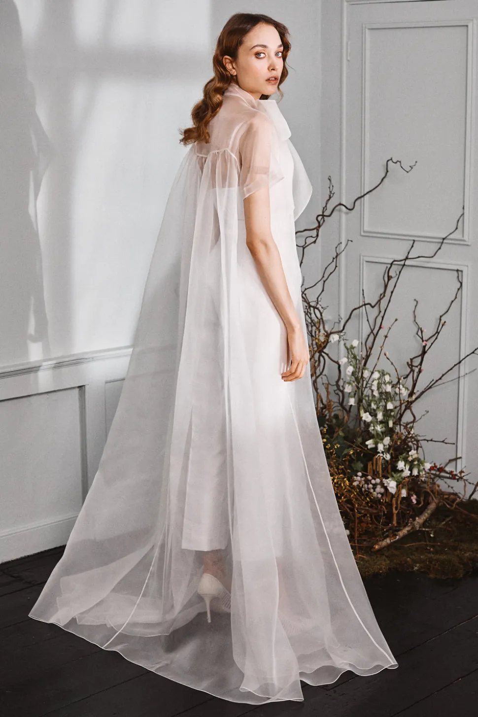 Bow Jacket Floor-Length
