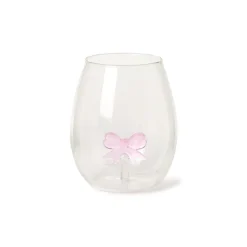 Bow Stemless Wine Glass