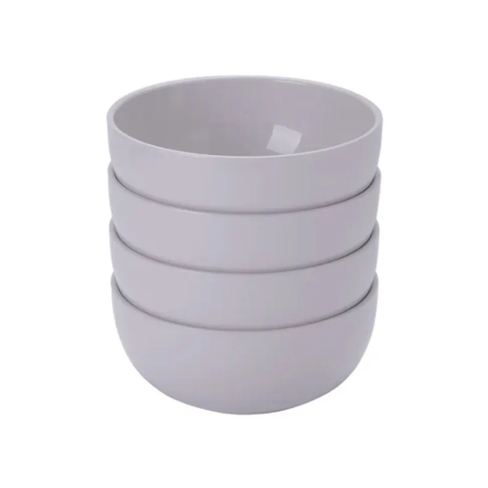 Bowls in Gray, Set of 4