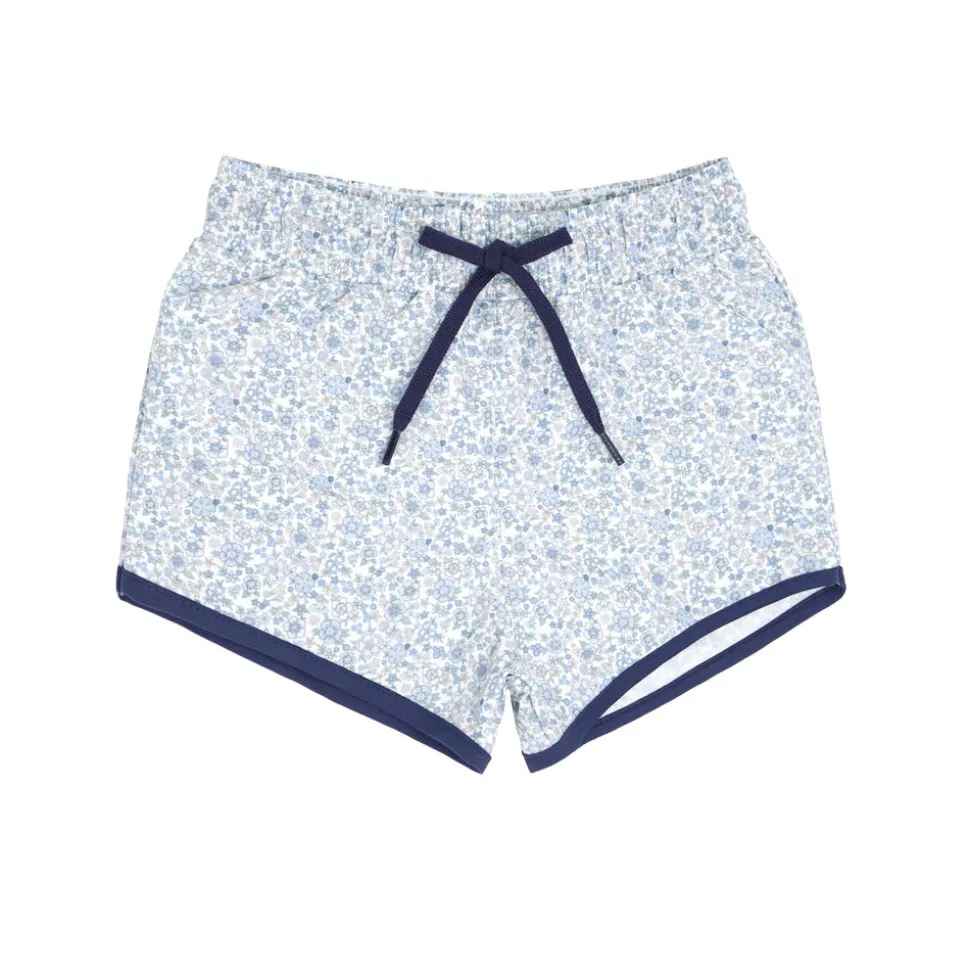 Boys Boardie in Slate Floral