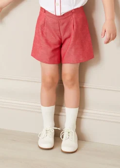 Boy's Leather Celebration Shoes in White
