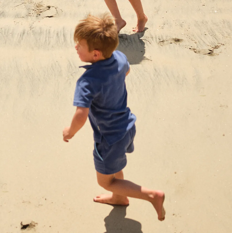 Boy’s Newport Navy French Terry Polo