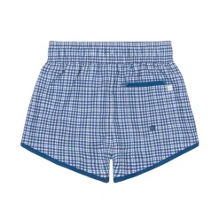 Boy’s Newport Navy Gingham Boardie