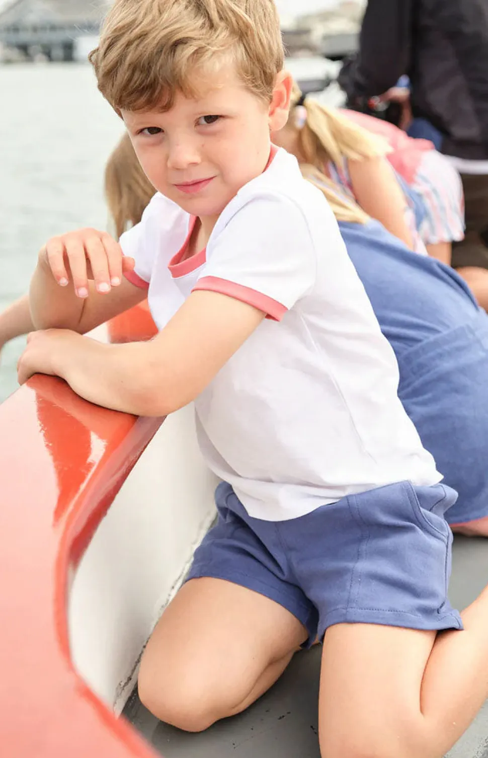 Boy’s Newport Navy Ultra-Soft Twill Short