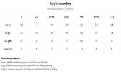 Boy's Oasis Blue Gingham Boardie