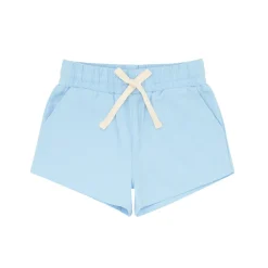 Boys Peri Blue Cotton Twill Short