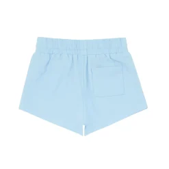 Boys Peri Blue Cotton Twill Short