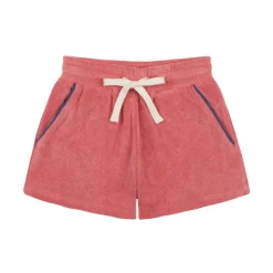 Boy’s Poppy Red French Terry Short