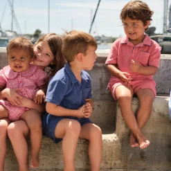 Boy’s Poppy Red French Terry Short