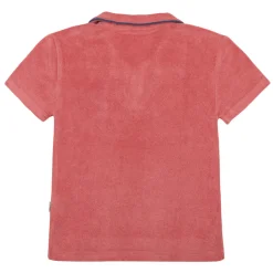 Boy’s Poppy Red French Terry Polo