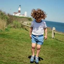 Boys Surfside Blue Ultra-Soft Twill Shorts