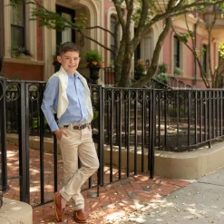 Bradford Trousers in King's Way Khaki Corduroy