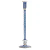 Braid Candle Holder in Blue