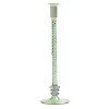Braid Candle Holder in Green