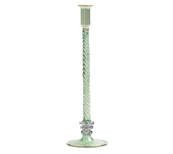 Braid Candle Holder in Green