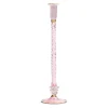 Braid Candle Holder in Pink