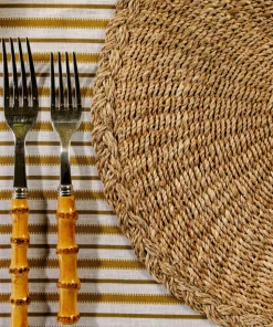 Braided Abaca Placemat in Natural