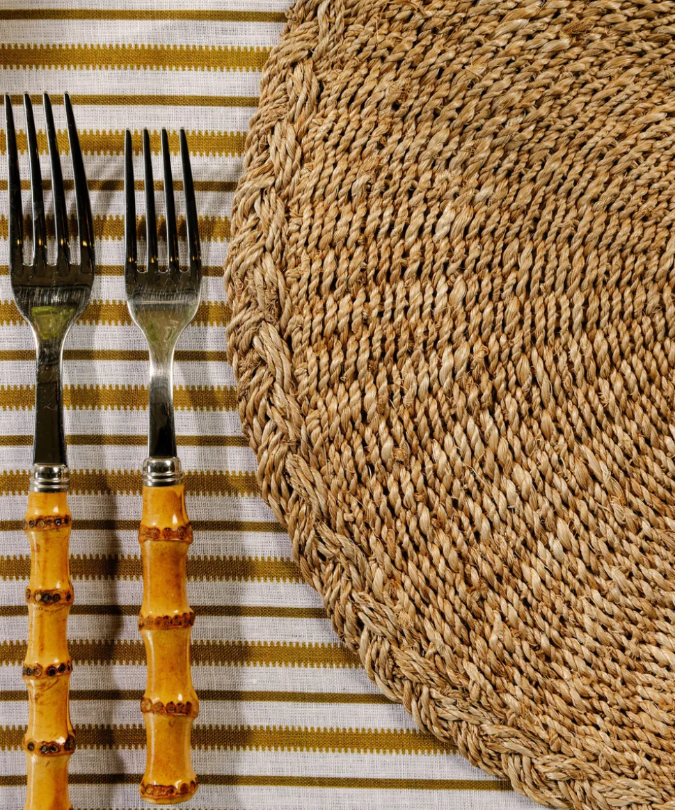 Braided Abaca Placemat in Natural