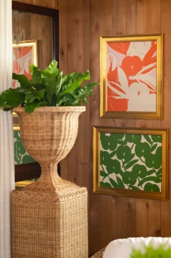 Braided Column Urn