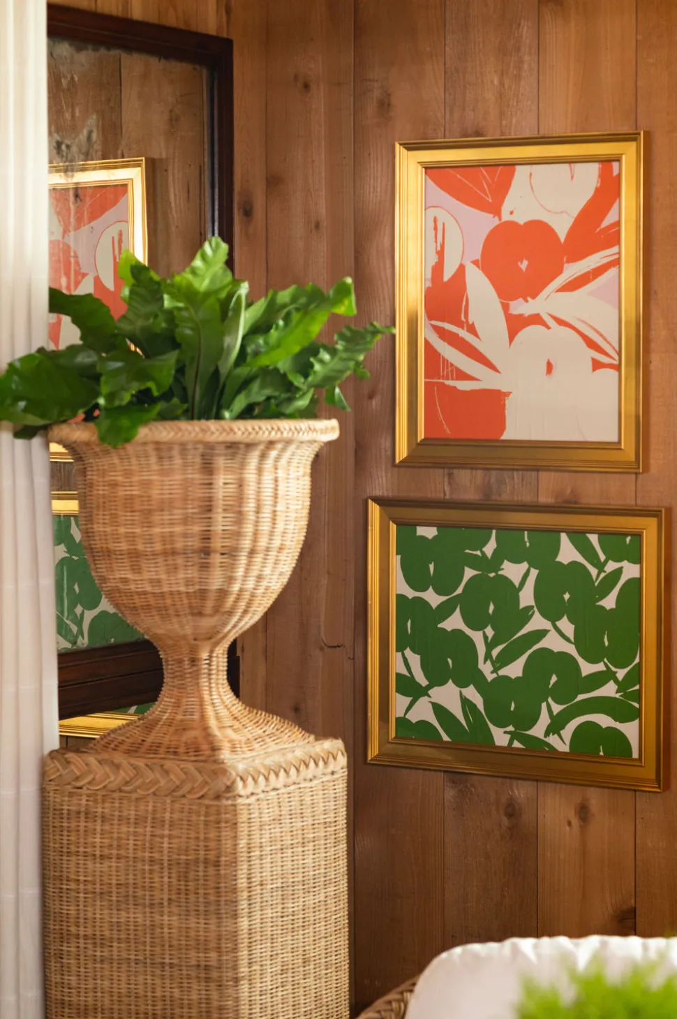 Braided Column Urn