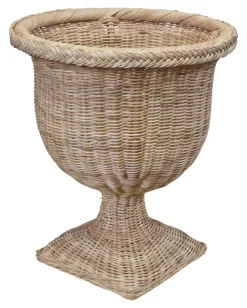 Braided Square Base Urn