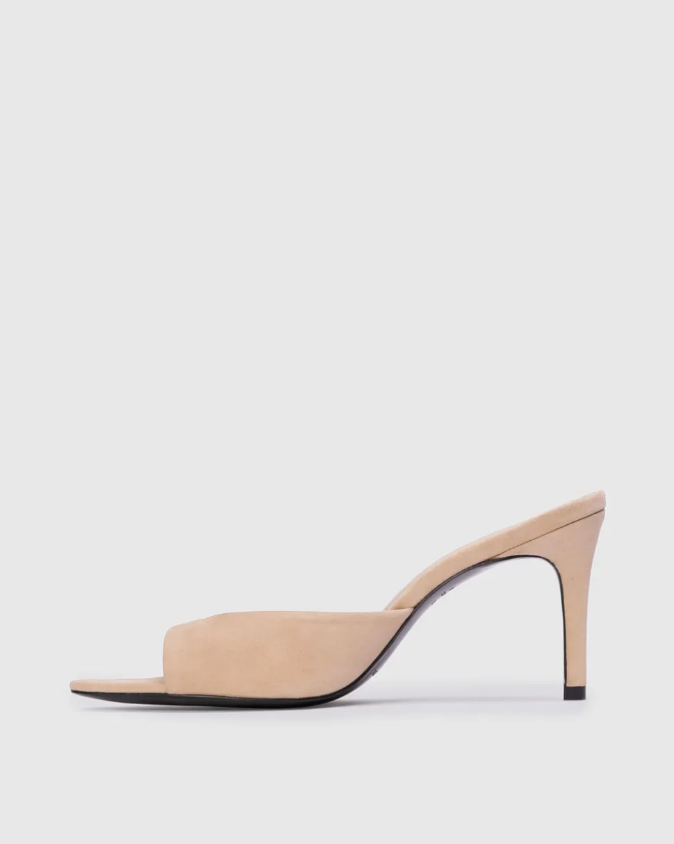 Brea 80 in Tan Suede