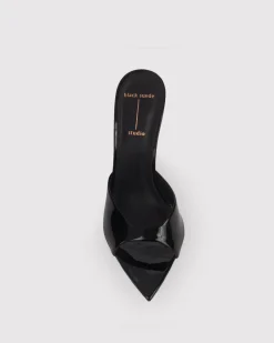 Brea in Black Patent Leather