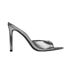 Brea in Silver Mirror Metallic