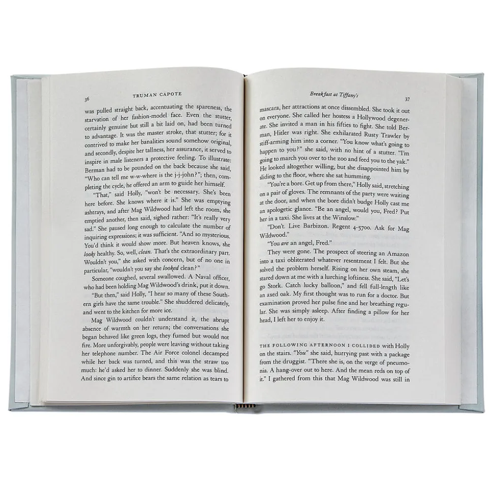 Breakfast at Tiffany's in Bonded Leather