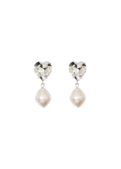 Brennan Earrings in Crystal