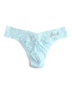 Bride Crystal Signature Lace Original Rise Thong