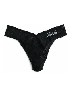 Bride Crystal Signature Lace Original Rise Thong
