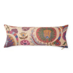 Bright Botanical Suzani Pillow