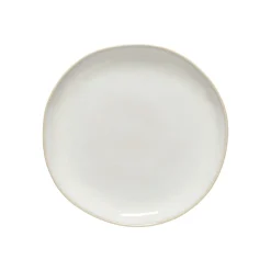 Brisa Collection Dinner Plates in Branca, Set of 6